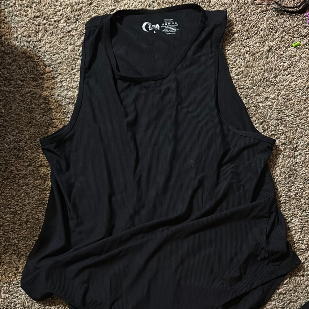 ZYIA Women's Black Tank Top
